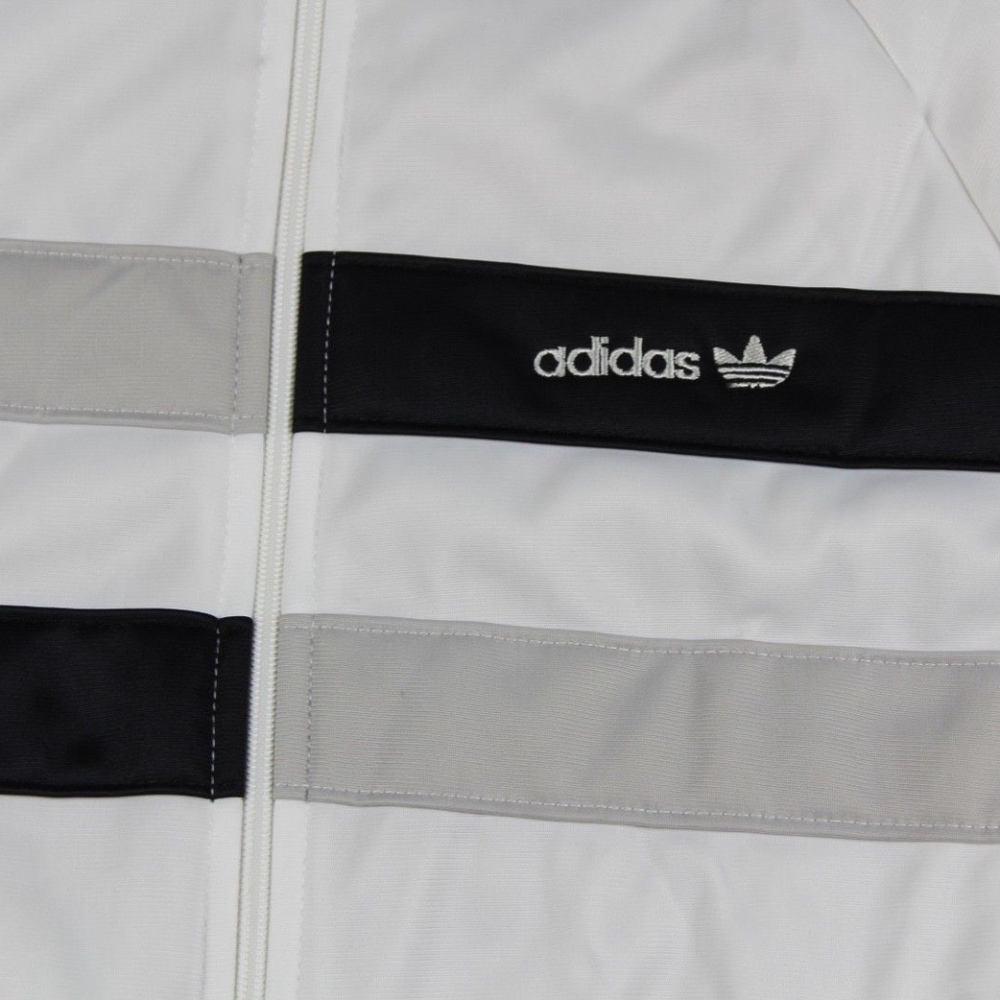 Vintage New 80s Adidas Run DMC Track Jacket Small - Picture 2 of 8